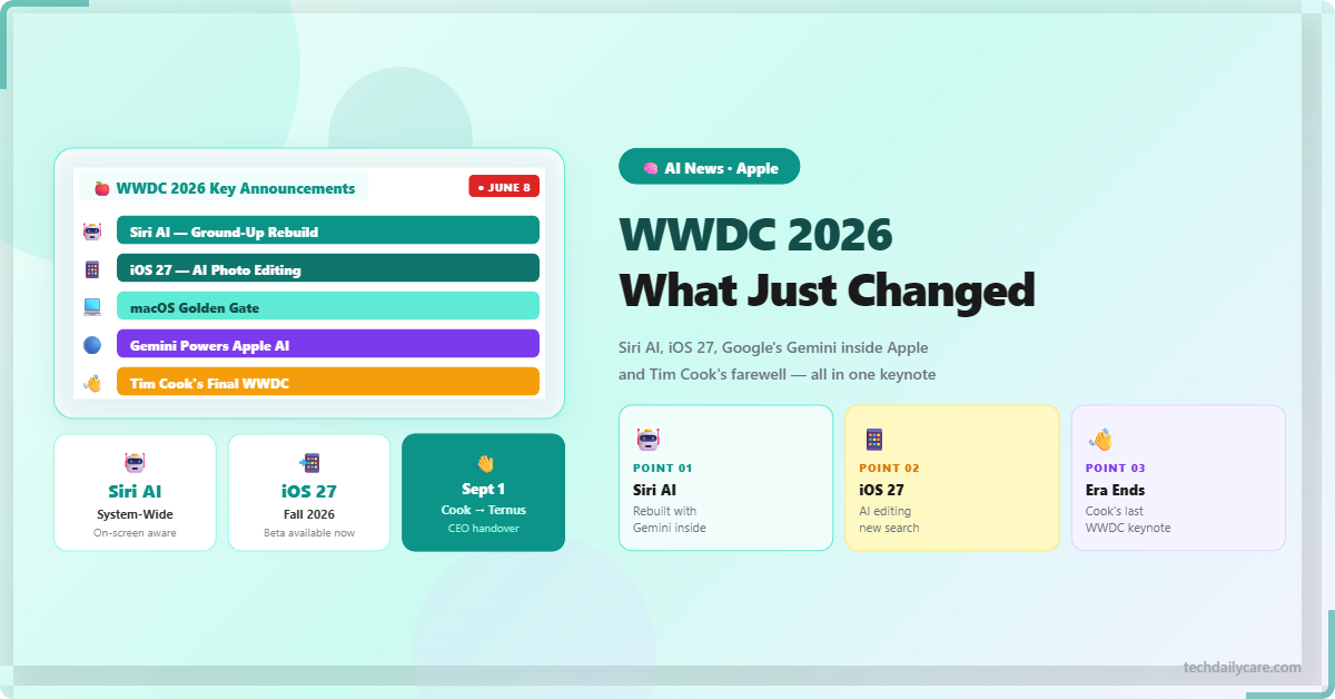 WWDC 2026 Recap: 5 Biggest Announcements You Need to Know